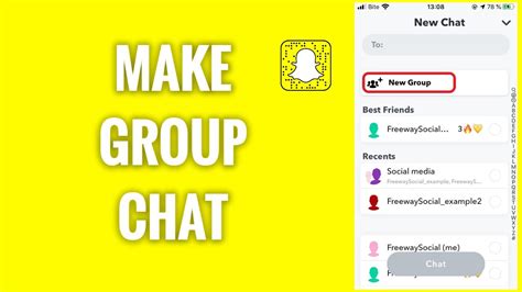Jan 11, 2024 · Here's how you can start your own group chat on Snapchat if there are several or dozens of people you want to talk to in your class, etc.Thanks for watching ... 